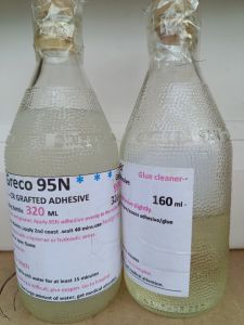 Greco 95N Adhesive 320ml Cleaner Remover + 160 ml for Reglue Rubber Shoes