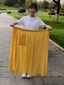 Anti UV Dress Womens Sun Protection Ice Silk Lightweight Skirt Breathable UV Resistant Sunshade Shielding Leg