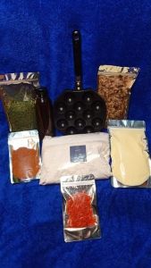 Takoyaki set ingredients only FREE chopsticks (NO PAN)