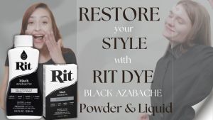 Rit Dye Liquid Fabric Black /Colorstay Liquid/Navy blue 236ml