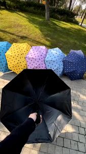 Dù che nắng mưa hình thú gấu Pooh Brown gấp xếp gọn cầm tay xinh đẹp dễ thương cute ô dù đi mưa chống tia uv ngoài trời