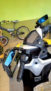 Motorcycle Side Mirror Universal Anti-Glare SideMirrors for Y15 LC135 XMAX NMAX NVX LC135 EX5 RS150 VARIO BEAT WAVE EGO AVANTIZ SOLARIZ