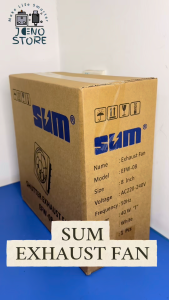 SIRIM SUM 8/10/12Inch Wall Type Exhaust Fan Bedroom Living Room Toilet Kitchen Guest Room (Factory Supply)