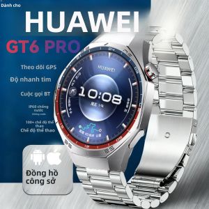 Đồng Hồ Thông Minh Huawei Watch GT5 Pro Màn Hình AMOLED HD 1.53 Inch Hỗ Trợ NFC GPS Bluetooth Gọi Điện Theo Dõi Sức Khỏe Dành Cho Nam Và Nữ