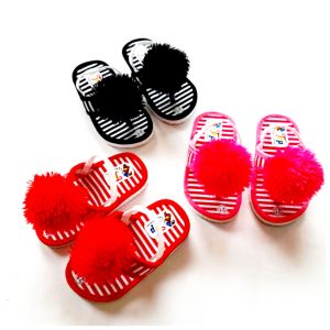Sandal Anak Baby Bunyi Motif Pompom Sendal Jepit Bayi Buat Usia 0/18 Bulan
