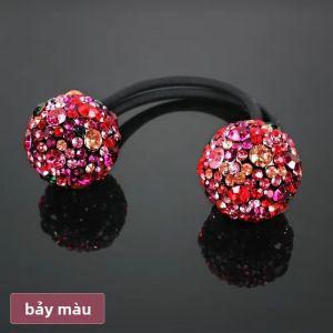 Đai Thắt Tóc Hình Quả Cầu Ngọc Trai Sang Trọng Cho Người Lớn Đai Thắt Tóc Da Giày Bằng Kim Loại Trang Trí Tóc Đơn Giản