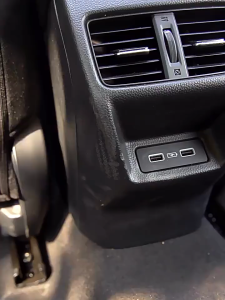 Honda Civic 2022 - 2026 Rear Charging Port USB Protective Cover Waterproof Anti-scratch Wear-resistant Civic