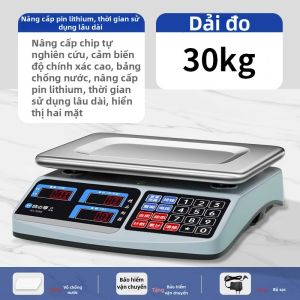 WEIZHIXIANG | Cân Điện Tử Nhỏ Gọn Cho Nhà 30kg