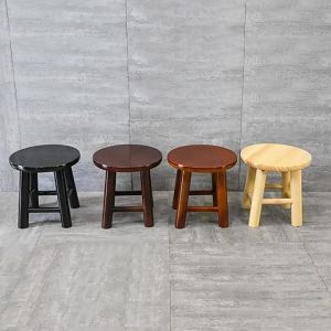 DANBIYIN | Simple Storage Wooden Short Stool
