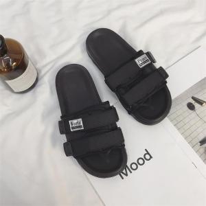 Internet Famous Mens Sandals Summer 2025 Casual Couple Trendy Flat Sandals Fashionable Outdoor Anti-slip Beach Shoes