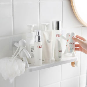 Bathroom rack wall mounted rack wall mounted rack style antagonistic rack creative plastic room accessories do not require drilling