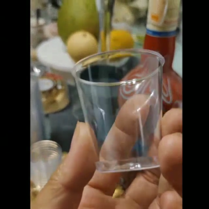 50pcs Disposable Plastic Shot Glass Dessert Cup Plastic Cake Cups Cups 50ml Clear Wedding Party Dessert Cups Mouth Mousse Cups
