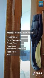 Vinero Mars Automatic Smart Door Lock Fingerprint 3D Face Recognition