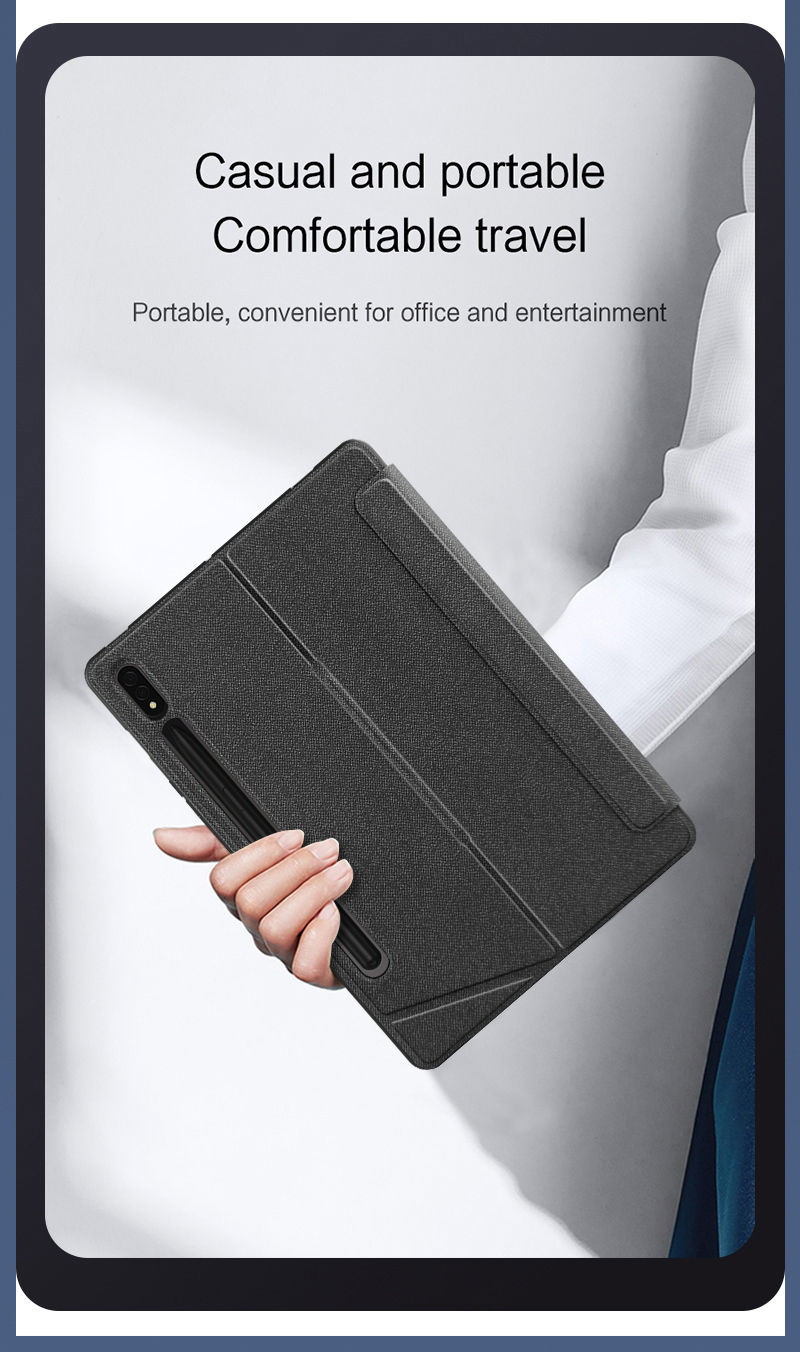AJIUYU | Magic Keyboard Case For Samsung Galaxy Tab S8 S7 11 A8 10.5 S6 ...
