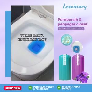 Pembersih Penyegar Pengharum Kloset Kamar mandi  Automatic Cleaner WC Tahan 80hari Deodorant Cleaner Toilet Tank Detergent Capsule Bathroom Perfume Termurah
