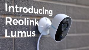 Reolink Lumus Spotlight Camera with Full-Color Night Vision 1080P WiFi Security Camera Outdoor PIR Motion Alerts 2-Way Talk and Siren Alarm Cloud/Micro SD Card Storage IP65 Weatherproof Lumus