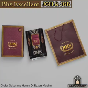 Sarung BHS Excellent Gold Motif JGH & JGB E57 100% Original