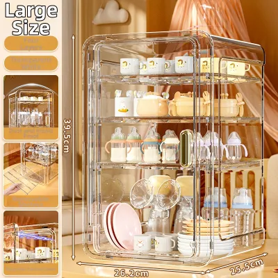 MEIZHUFU | Baby-specific Milk Bottle Cutlery and Food Storage Rack