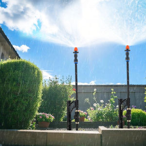 360 Degree Automatic Watering Mist Nozzle Sprinkler System