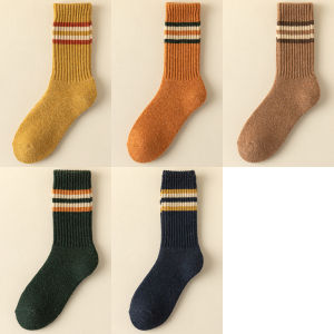 Bendu | Mens Wool Cashmere Thick Fleece Socks Knee-High