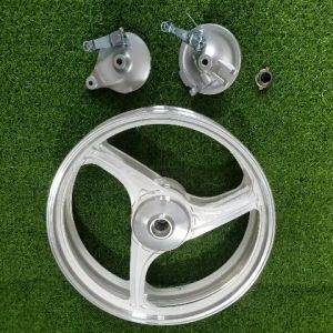 Bánh Mâm 3 Cây EXCEL Lắp Các Dòng Xe WAVE DREAM 2  thắng đùm ( Phanh cơ ) Trước sau HTH1135 MSP 2054