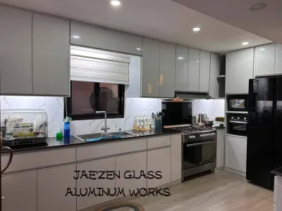Modular Aluminum Cabinet Kitchen Cabinet Sink Hanging Wardrobe Stairs Cabinet storage Shoe Rack