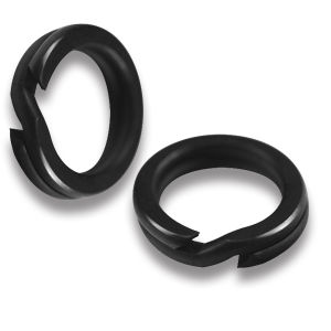 Gaining | Fishing Split Rings : 50pcs Heavy Duty Steel Fishing Lure Making Ring Fishing Hook Connector Tackle 4.5mm 5mm 5.5mm 6mm 7mm