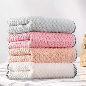 1/4 PCS Cleaning Cloth Kitchen Dish Towel Effectively Absorbs Water Dry Wet Dual-Purpose Household Cleaning Easily Removes Stain