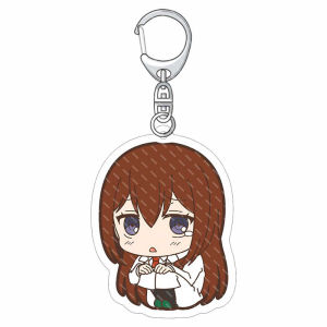 Bandai | Anime SteinsGate Acrylic Móc Khóa 55MM Okabe Rintarō Makise Kurisu Shiina Mayuri Hashida Itaru Kiryū Moeka Nhân Vật Quà Tặng Dễ Thương