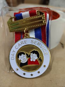 Day Care Daycare educational graduation Gold medals 5cm diameter
