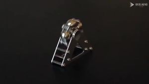 Metal Gyroscopic Fidget Wheel for Adults - Creative Mechanical Desk Toy Stress Relief Spinner & Advanced Ornament Gift