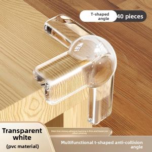 MONLEYTA | Transparent Silicone Corner Protectors For Table And Cabinet Glass Anti-Collision Soft Edge Protection Pet Friendly
