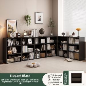 OYIla | Living Room Storage Side Cabinet Black Mesh Cabinet