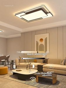 Modern Design LED Ceiling Light 3Colors Dimmable /Remote Control Room Light Living Room Light Center Light Bedroom Light LED Lights For House Ceiling Lamp Indoor Lighting