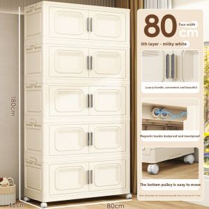 ZHUOLESHI | Baby Clothing and Toy Storage Cabinet 80cm