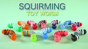 ของเล่น Relief ความดันลดความดันของเด็กผู้ใหญ่รูปหนอนผีเสื้อสายรุ้ง