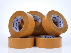 Heavy Duty Strong Adhesive Packing Tape 2 Inch x 300M Tan Brown for Box Carton Sealing 2pcs