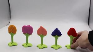 Mamibayi Silicone Teether Baby Mainan Gigitan Bayi BPA FREE