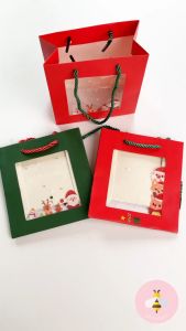 Pinky Bee Kantong Kertas / Paper Bag Natal 14.4x15.5x6.8cm 67311000