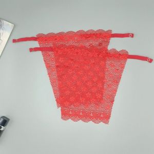 Lightweight Lace Fake Collar Womens Decorative Chest Covering Prevent Exposure Summer Thin Korean Style Commute Short Sleeve