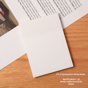 Translucent Sticky Memo Pads
