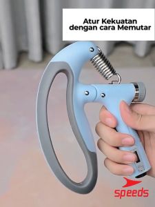 SPEEDS Hand Grip Ergonomis Fitness Untuk memperkuat Tangan Original + Digital Counter 011-10