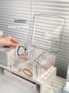 Crystal Bracelet Degaussing Storage Fantastic Anti-Oxidation Necklace Jewelry Box Bracelet Acrylic Collectables-Autograph Bracelet Storage Box