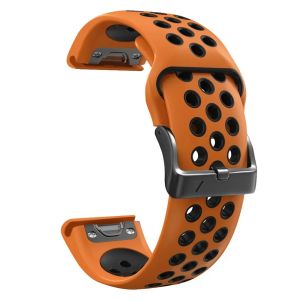 Two-tone Sports Silicone Quick Release Strap For Garmin Forerunner 965 955 S62 S70 945 935 Watch Band Wristband 22 26mm Bracelet