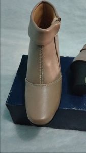 Sepatu boots wanita dewasa dm punk terbaru 2024 boots Fashion   bahan kulit sintetis heels tinggi 7cm ND 02