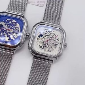 watchhiend CHENXI  นาฬิกาข้อมือกลไกอัตโนมัติ ระดับไฮเอนด์ หน้าสี่เหลี่ยม พร้อมกล่องเซ็ตแบรนด์แถมฟรี