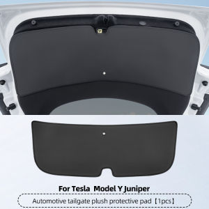 For Tesla Model Y Juniper Model 3 Highland trunk tailgate protection pad  rear trunk door leather  anti fouling protection pad