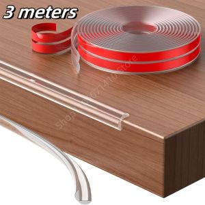 3 Meters Safety Protection Strip Table Desk Edge Corner Protector Furniture Corners Kids Collision Proof Soft Bumper Guard Strip