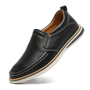 High Quality Men Casual Shoes Genuine Leather Mens Shoes Comfortable Flats Driving Shoes Outdoor Men Loafers Large Size 38-46