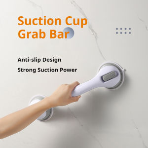 Suction Cup Shower Grab Bars for Seniors Shower Handles for Elderly Grab Bars for Bathtubs and Showers Wall